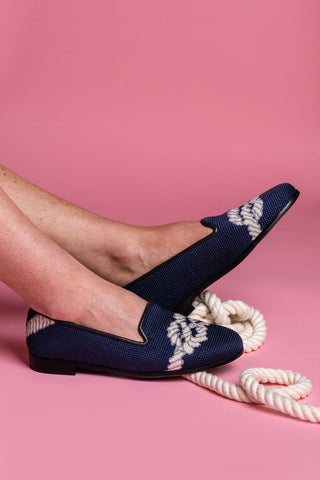 Knot Needlepoint Loafer Alternate View