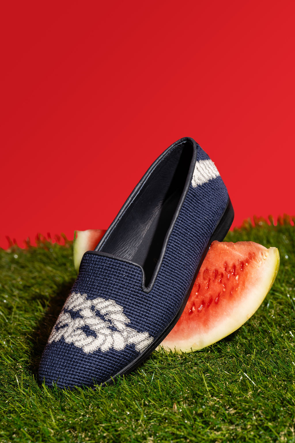 Knot Needlepoint Loafer