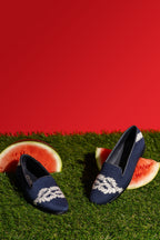 Knot Needlepoint Loafer