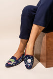Needlepoint Loafer in Christmas Golf