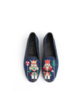 Needlepoint Loafer in Nutcrackers