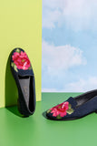 Pink Peony Needlepoint Loafer