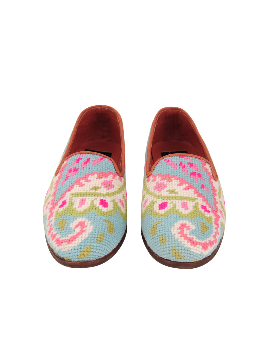 Preppy Paisley Needlepoint Loafer