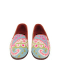 Preppy Paisley Needlepoint Loafer