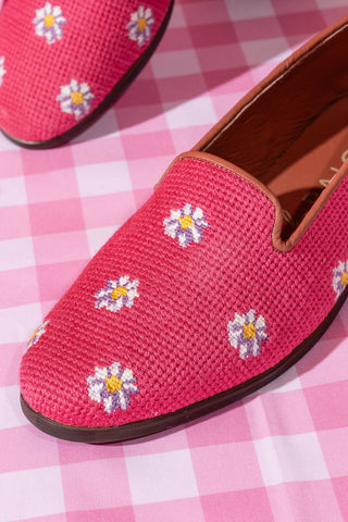 Daisies Needlepoint Loafer Alternate View