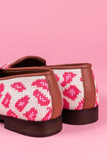 Needlepoint Loafer in Leopard