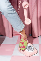 Pink Tassel on Lime Color