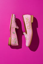 Champagne Needlepoint Loafer