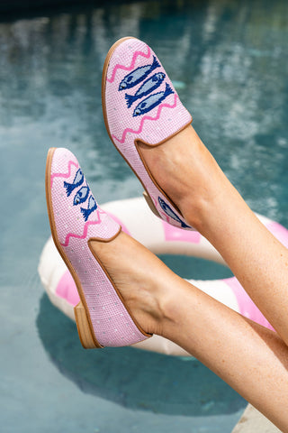 Needlepoint Loafer in Sardines Alternate View