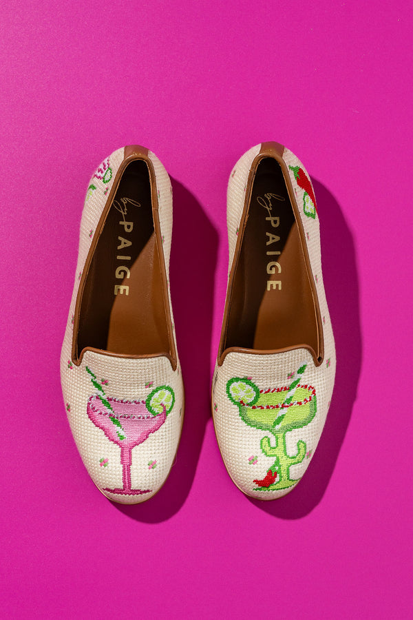 Needlepoint Loafer in Margarita