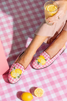 Pink & White Gingham Multi Color