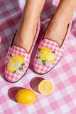 Lemon Needlepoint Loafer