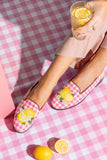 Needlepoint Loafer in Lemon