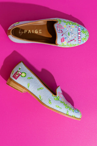 Needlepoint Loafer in Let's Play Alternate View