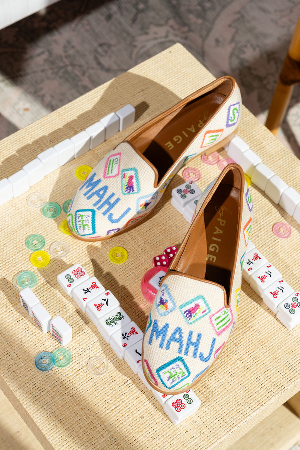 Needlepoint Loafer in Mahjong