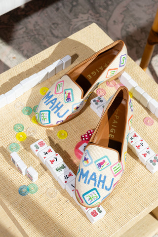 Needlepoint Loafer in Mahjong