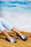 Lighthouse & Buoy Needlepoint Loafer