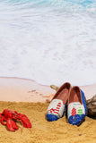 Lighthouse & Buoy Needlepoint Loafer