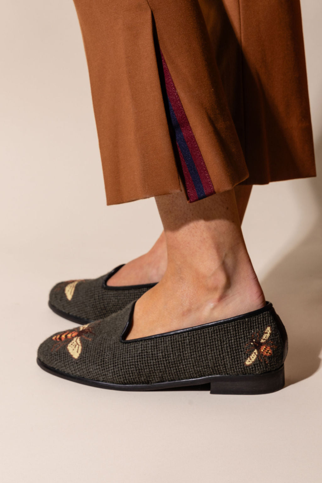Bee Needlepoint Loafer