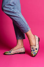 Bluebell Bouquet Needlepoint Loafer