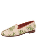 Palm Needlepoint loafer
