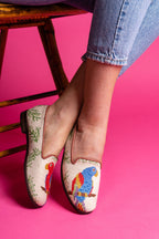 Parrot Needlepoint loafer