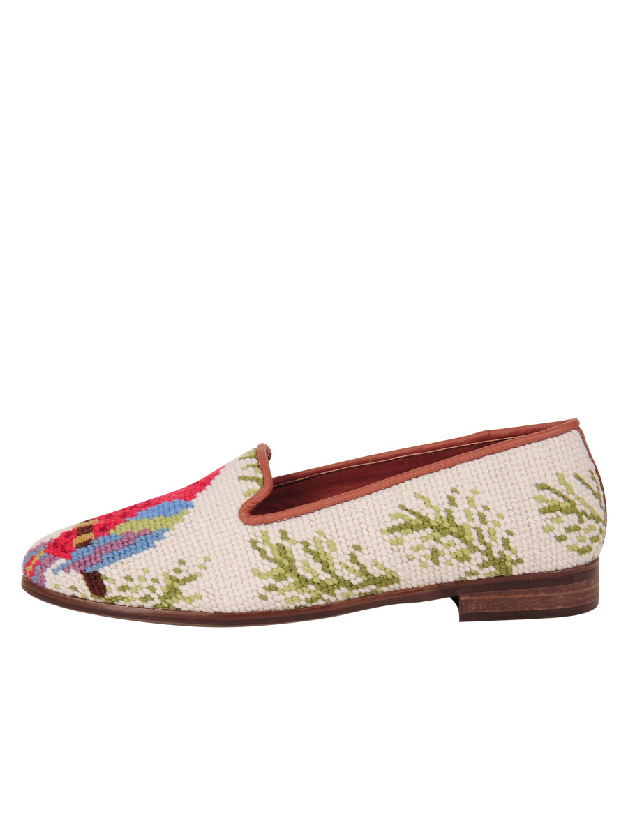 Parrot Needlepoint loafer