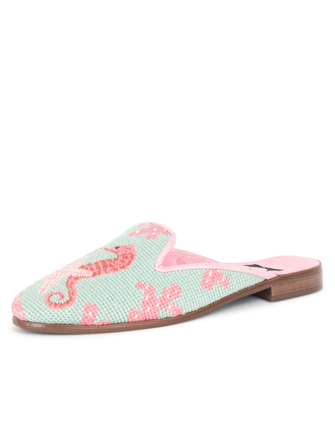 Needlepoint Mule