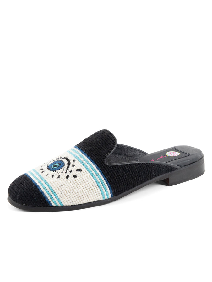 Needlepoint Mule