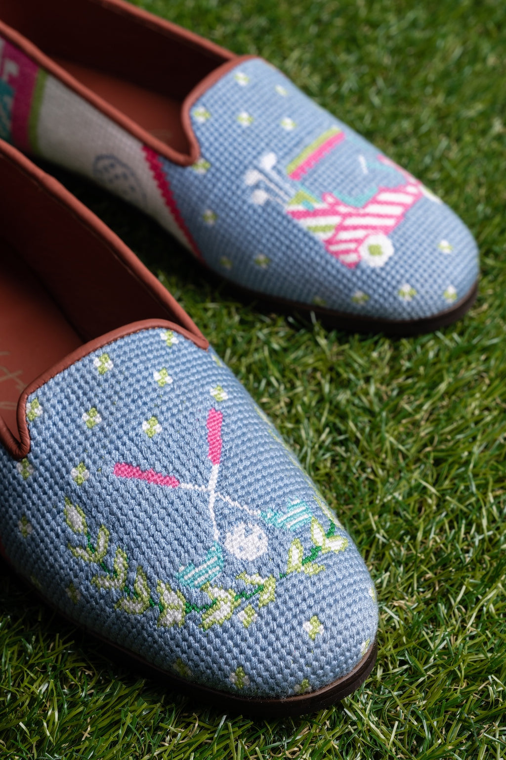 Golf Needlepoint Loafer