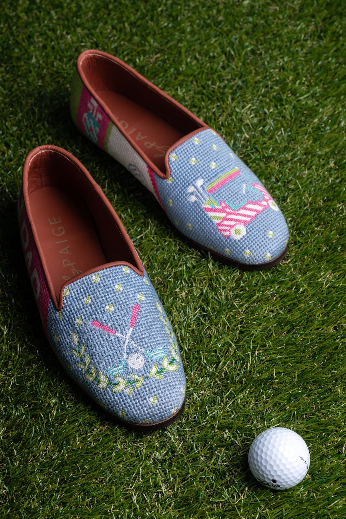 Golf Needlepoint Loafer