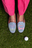 Golf Needlepoint Loafer