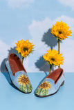 Needlepoint Loafer in Sunflower