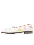 Needlepoint Loafer in Hearts