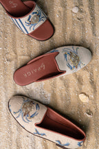 Crab Needlepoint Loafer
