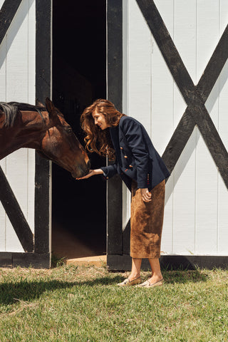 Equestrian Needlepoint Loafer Alternate View