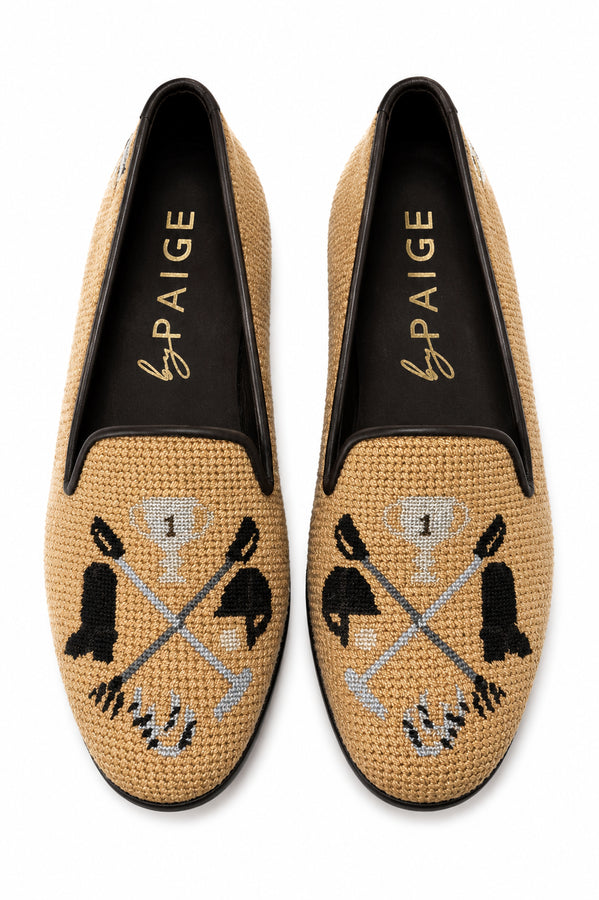 Equestrian Needlepoint Loafer