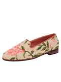 Hummingbird and Flower Needlepoint Loafer