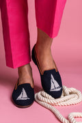 Sailboat Needlepoint Loafer