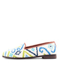 Needlepoint Loafer in Ikat