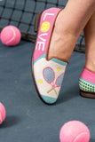 Needlepoint Loafer in Tennis