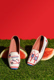 Needlepoint Loafer in American Summer